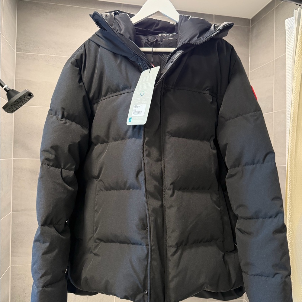 Canada Goose Macmillan water repellent 625 fill power down parka black